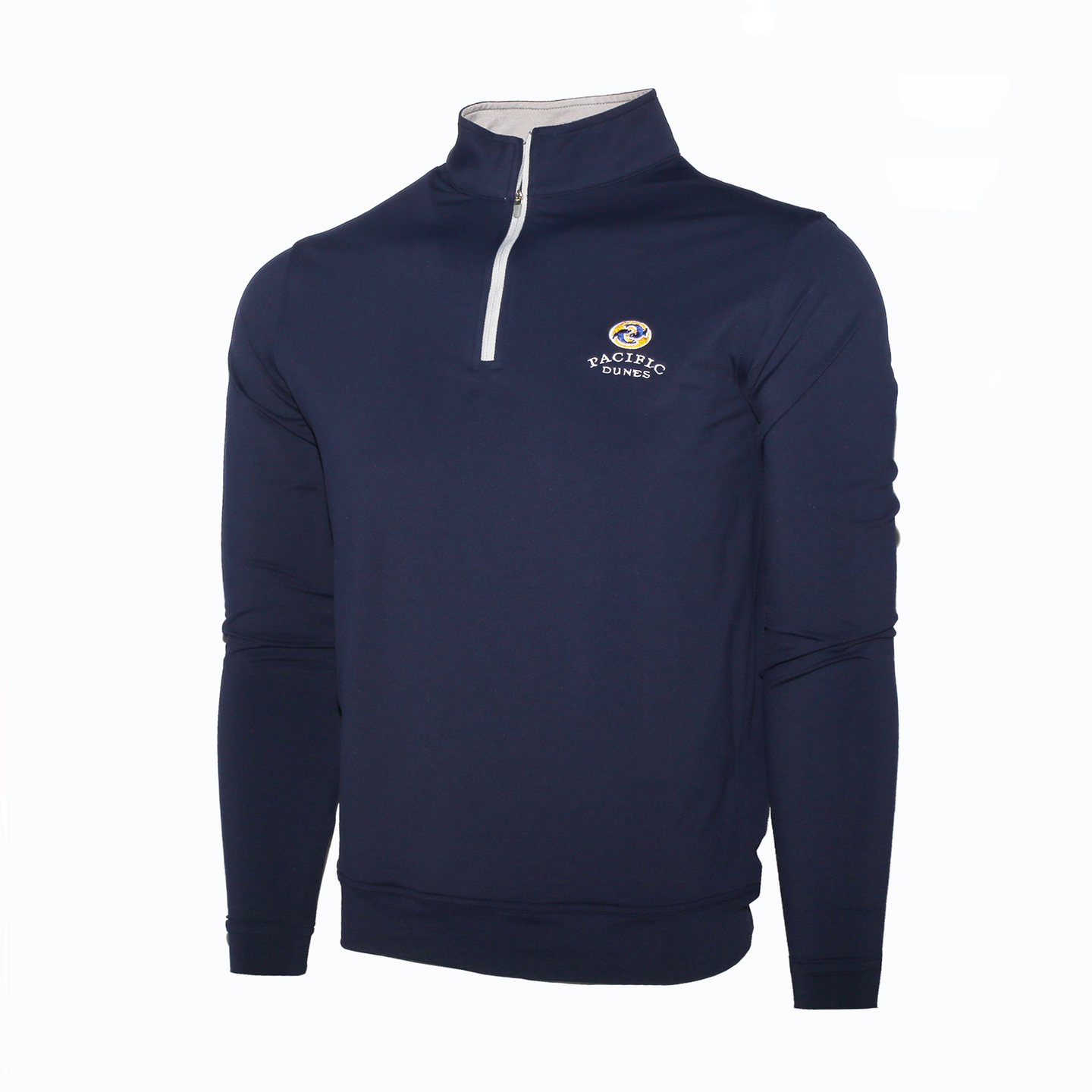 Perth Stretch 1/4 Zip Navy - All Logos